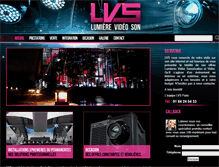 Tablet Screenshot of lvs-paris.com